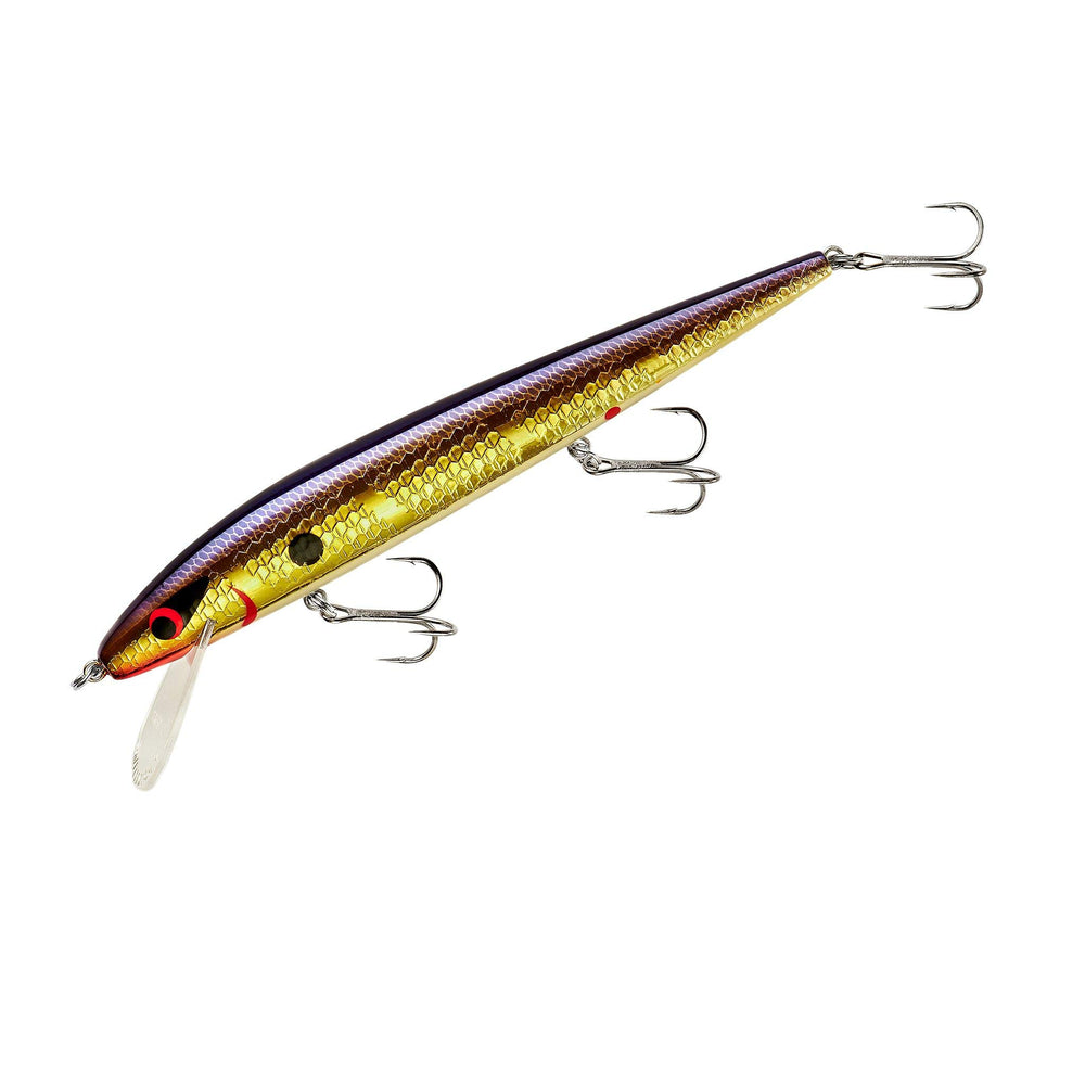 Smithwick Prfct 10 Rogue-Sour Grape diving action reaches deep water for larger fish.