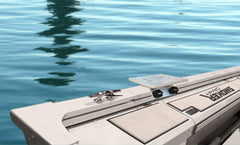 Smoker Craft downrigger bracket 60-degree for easy Polar Kraft tracker mounting