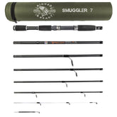 Rigged and Ready Smuggler 7 travel rod with protective case