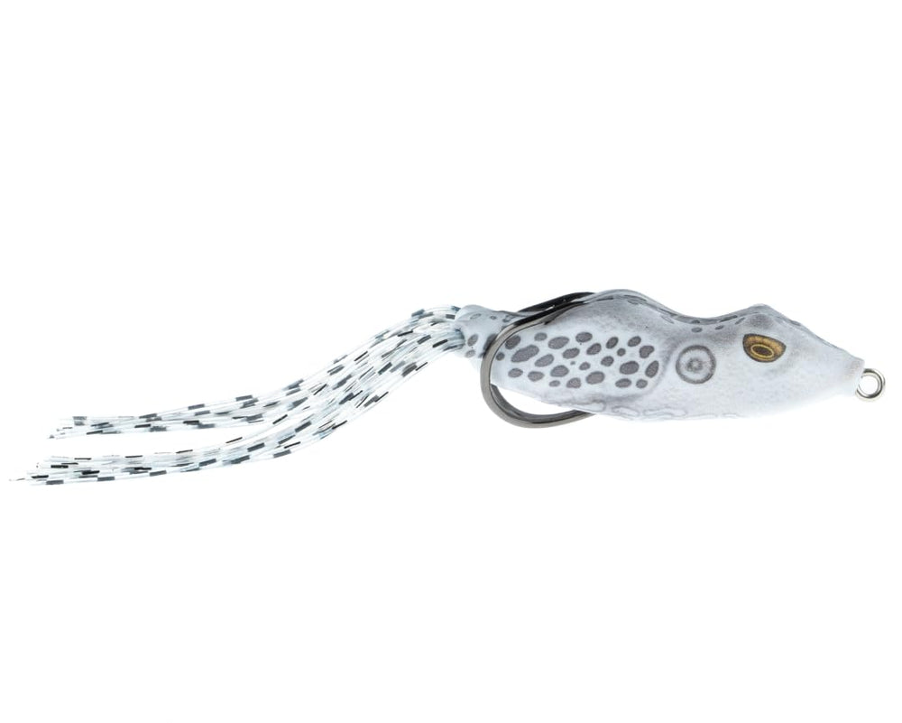 Snag Proof Bobby's Perfect Frog front view showing precise topwater action for bass.
