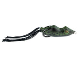 Snag Proof Bobby's Perfect Frog topwater action shows lifelike walking for aggressive surface strikes.