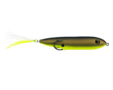 Snag Proof Zoo Dog topwater lure showing walk-the-dog action for explosive surface strikes.