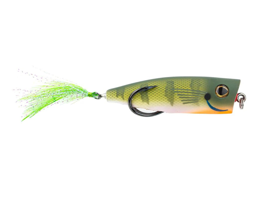 Snag Proof Zoo Pop topwater lure with cup mouth for loud surface pops.
