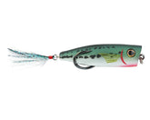 Snag Proof Zoo Pop topwater lure side view delivering loud pops and splash