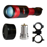 Sniper Hog Lights Hyperion 40 with dimmer tail cap for adjustable brightness on hunts.