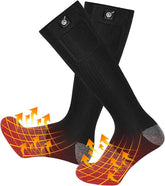 Snow Deer heated socks battery pack powers long outdoor warmth.