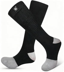 Snow Deer heated socks with full toe-to-heel heat for all-day warmth.