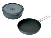 Snow Peak 1500 Cookset pot with fluorine non-stick for easy cooking and cleanup