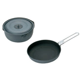 Snow Peak Aluminum Non-Stick Cooker 1000 pot shows ultralight design for easy camp meals