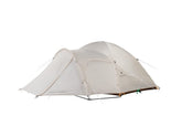 Snow Peak Amenity Dome exterior-vestibule offering sheltered gear storage.