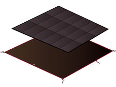 Snow Peak Amenity Dome M floor protection keeps tent interior clean and dry
