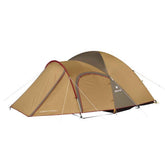 Snow Peak Amenity Dome S 2P outer vestibule provides extra storage and weather protection.