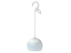 Snow Peak Hozuki Lantern front view—compact camping light for quick setup.