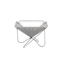 Snow Peak Pack & Carry XL fireplace side view showing portable design for camping
