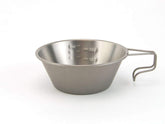 Snow Peak Sierra Cup with 4.8 inch diameter for precise portions on trips.