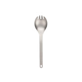 Snow Peak Titanium Spork ultralight design for backpacking meals