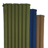 Snugpak Basecamp Ops Air Mat with built-in foot pump for easy inflation.