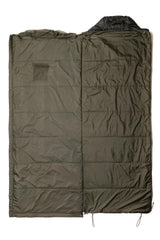 Snugpak Jungle Bag right zip highlights flexible, symmetric use for versatility.