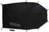 Snugpak Scorpion 3 footprint laid under the tent, protecting the groundsheet from wear.