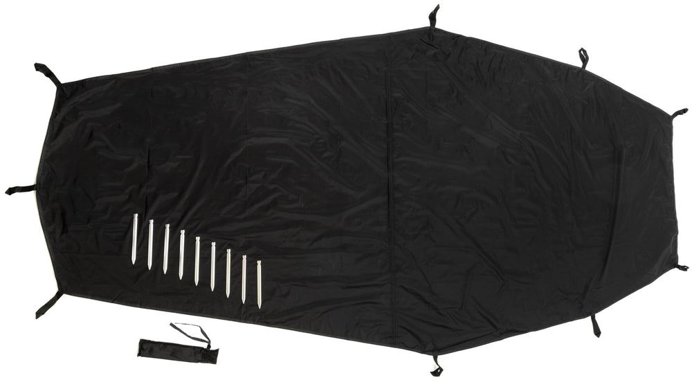 Snugpak Scorpion 2 footprint top view protects the tent groundsheet.