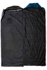 Snugpak Travelpak Traveller hex ripstop fabric close-up highlights durability and water-repellent shell