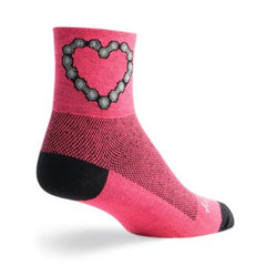 SockGuy Chain Luv Classic sock design with bold patterns for athletes and everyday wear