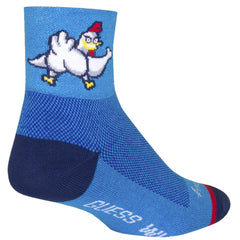 SockGuy Chickenbutt Sock One Color in S/M with breathable comfort.