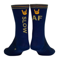SockGuy SGX6 Slow AF sock in one color, ideal for road cycling comfort