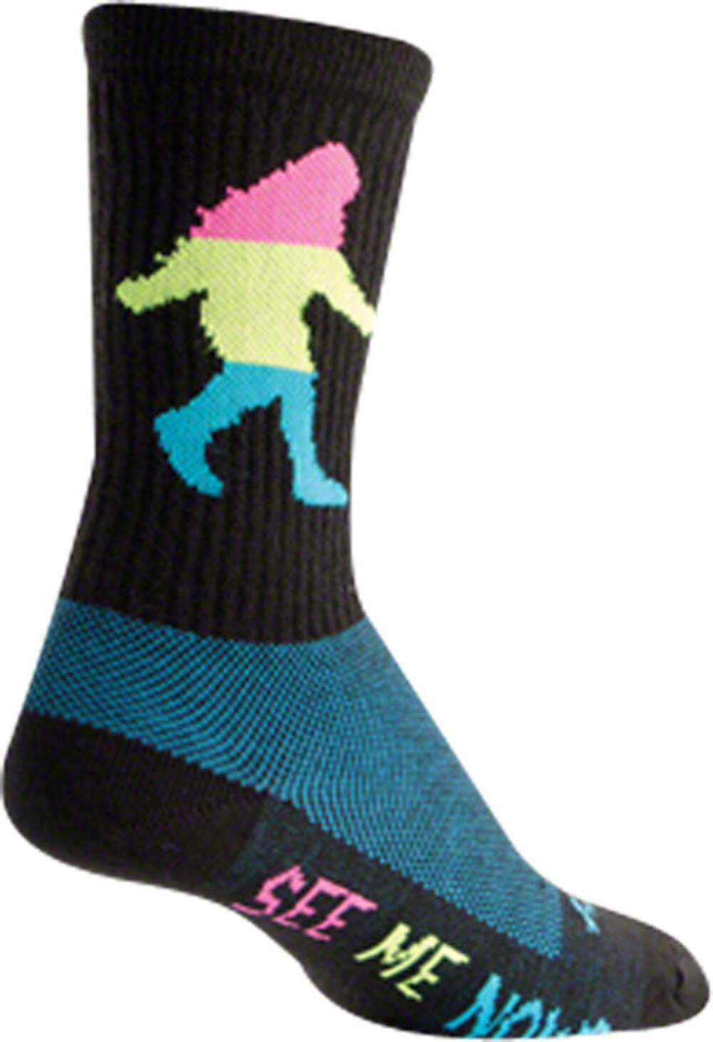SockGuy Sasquatch 2 wool crew sock—6-inch cuff for warmth.