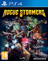 Soedesco Rogue Stormers PS4 cover image showing fast-paced action for arcade fans.