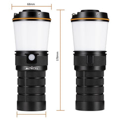 Sofirn BLF LT1 lantern side view with carrying handle for outdoor use