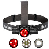 Sofirn HS21 headlamp spotlight mode for clear night hiking visibility
