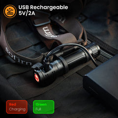 Sofirn HS40 weighs 65g with adjustable strap for comfortable long wear.