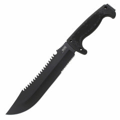 SOG Jungle Primitive full-tang blade for rugged field cutting tasks.