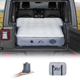 Sokeface Jeep Wrangler air mattress with wireless pump enables quick setup on the go.