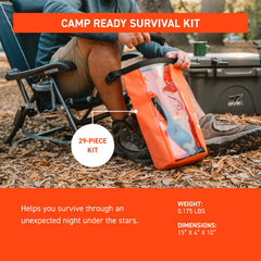 S.O.L Camp Ready emergency LED headlamp illuminates late night tasks safely