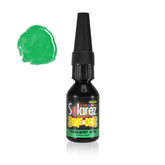 SOLAREZ Bone Dry Colors bottle close-up showing glossy, fast-curing hues for fly tying.