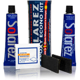 SOLAREZ Epoxy Econo Gift Kit demonstrates UV cure capability for quick on-site repairs.