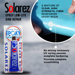 SOLAREZ Epoxy Safe for EPS foam boards during repairs.