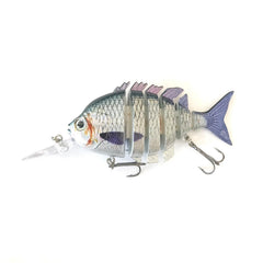 Soljer lure hologram finish shimmers in sunlight, boosting visibility.