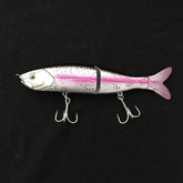 Soljer S Curve Waver Glide lure subsurface action mimicking prey to entice trout.
