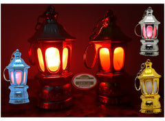 SOLUSTRE portable keychain lantern clip providing hands-free light outdoors.