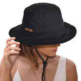 SOMALER sun hat for women with a wide 7 cm brim and UPF50+