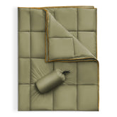 Sonive Blanket 56x80 packed compact for easy travel and storage.