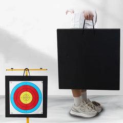 SOPOGER archery target durable design withstands high-pound practice.