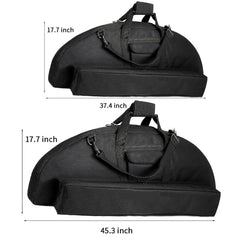 SOPOGER bow case accessory pouch provides space for tools and releases.