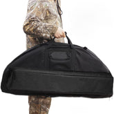 SOPOGER bow case with foam padding and 600D canvas for rugged field protection.