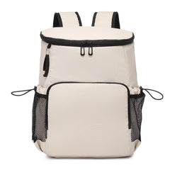 Sorozien backpack cooler capacity 40 cans front view, ideal for day trips and picnics.