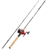 Sougayilang 2-4m fiberglass rod combo with conventional reel – main image