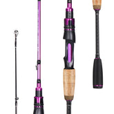 Sougayilang 2pc fishing rod assembly demonstrated for quick setup.